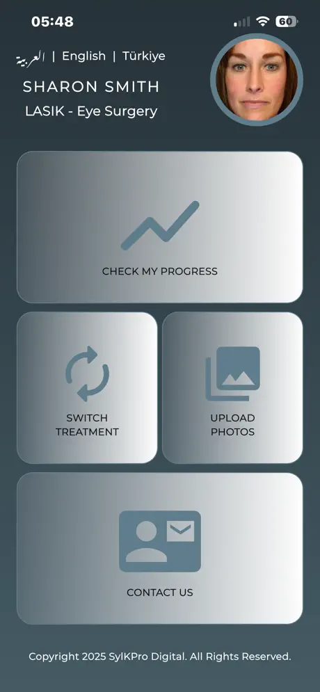 YourCadence recovery progress dashboard